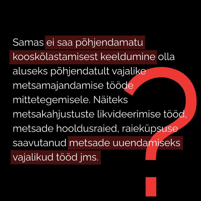 Tsitaat KAH eelnõust