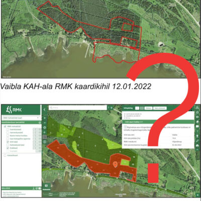 Vaibla ümbrus kaart